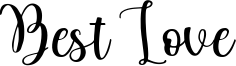 Best Love Font