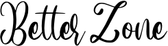 Better Zone Font