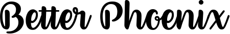 Better Phoenix Font