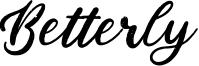Betterly Font