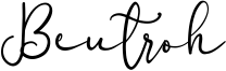 Beutroh Font