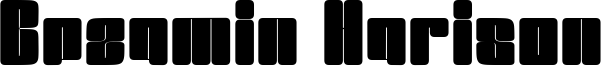 Bezamin Harison Font