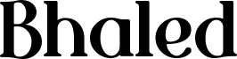 Bhaled Font