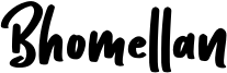 Bhomellan Font