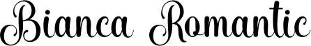 Bianca Romantic Font