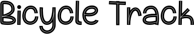 Bicycle Track Font