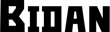 Bidan Bold.otf