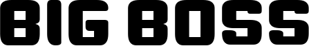 Big Boss Font