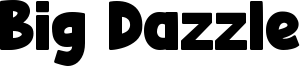 Big Dazzle Font