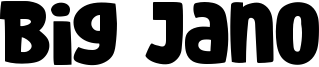 Big Jano Font