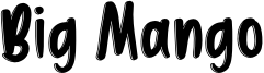 Big Mango Font