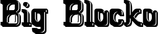 Big Blocko Font