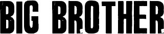 Big Brother Font