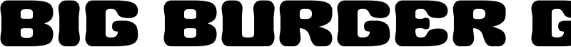 Big Burger G Font