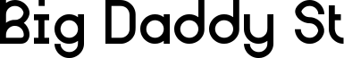 Big Daddy St Font