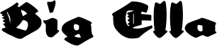 Big Ella Font