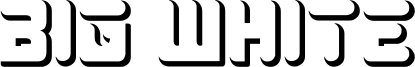 Big White Font