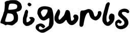 Bigurls Font
