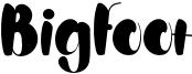 Bigfoot Font