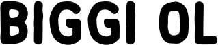 Biggi Ol Font
