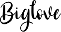 Biglove Font
