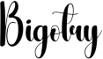 Bigotry Font