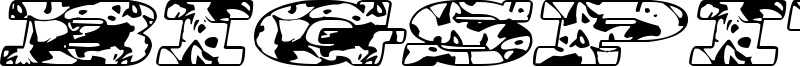 BigSpit Font