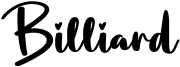 Billiard Font