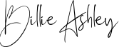 Billie Ashley Font
