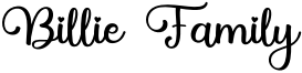 Billie Family Font