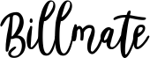Billmate Font