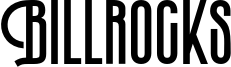 Billrocks Font