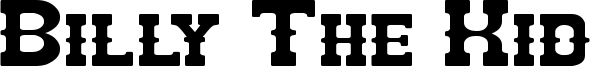 Billy The Kid Font