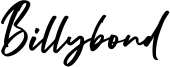 Billybond Font