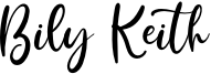 Bily Keith Font