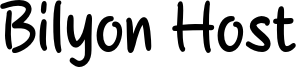 Bilyon Host Font
