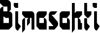 Bimasakti Font