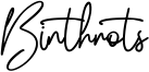 Binthrots Font