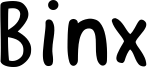 Binx Font