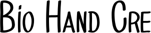 Bio Hand Cre Font