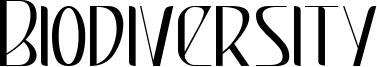 Biodiversity Font
