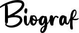 Biograf Font