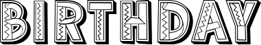 Birthday Font