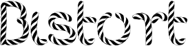 Bistort Font