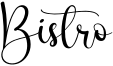 Bistro Font