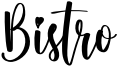 Bistro Font