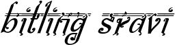 bitlingSravi-Italic.ttf