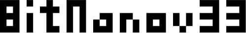 BitNanov33 Font
