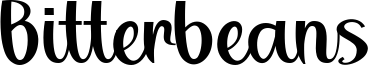 Bitterbeans Font