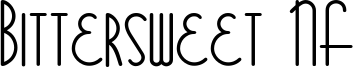 Bittersweet NF Font